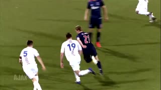 گل‌ها و مهارت‌های فردی فرانکی دی‌یانگ بازیکن جدید جدید بارسلونا