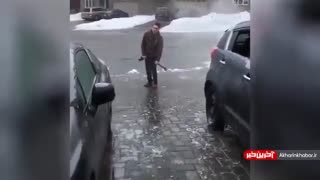 هیجانات سرسره بازی در این روزهای سرد زمستانی