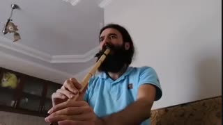 آموزش نوازندگی نی هفت بند _ بداهه افشاری