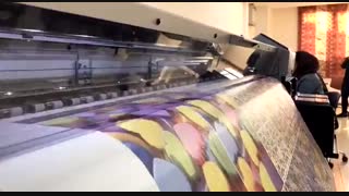 چاپ پارچه مدرن