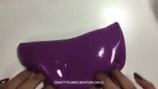 کلی اسلایم بنفش.....(تقدیم به....)
