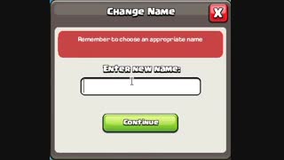 تغییر اسم دهکده کلش اف کلنز بدون جم