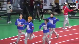 [BANGTAN BOMB] BTS (방탄소년단) a 400-meter relay race @ 2016 설특집 아육대