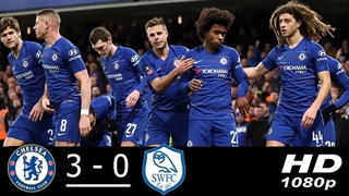 خلاصه دیدار چلسی 3_0 شفیلد ونزدی (یک‌شانزدهم نهایی جام حذفی انگلیس)