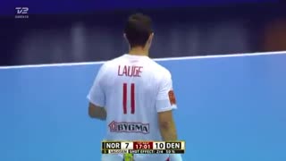 دیدار تیم های ملی نروژ و دانمارک در فینال هندبال قهرمانی جهان ۲۰۱۹