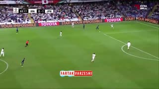 خلاصه بازی ایران و ژاپن