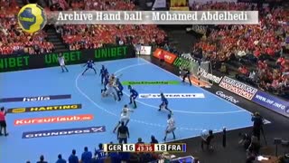 دیدار تیم های ملی فرانسه و آلمان در رده بندی هندبال قهرمانی جهان ۲۰۱۹