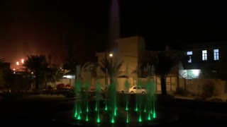 آبنمای خشک موزیکال پارک گلهای شهر بیدخون عسلویه www.Abonoor.ir