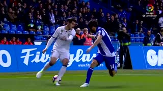 حرکات و گل‌های آلوارو موراتا در لالیگا اسپانیا