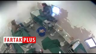 ثبت لحظه فرار زندانیان توسط دوربین مداربسته