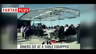 رستوران معلق در ارتفاع ۴۶ متری در لاس‌وگاس