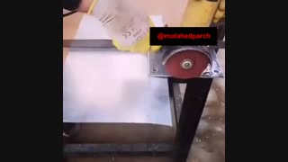 ساخت میز برش با سنگ فرز