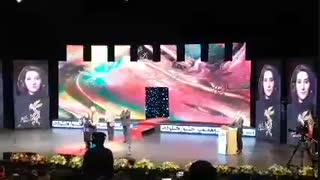 حرف‌های فاطمه معتمدآریا در مراسم بزرگداشتش