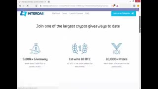 ایردراپ airdrop  اینترداکس  interdax