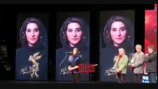 صحبت‌های سانسور نشده فاطمه معتمدآریا در افتتاحیه جشنواره فیلم فجر 37