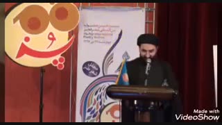 شعرخوانی بحرانی یک روحانی