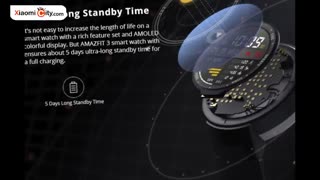 ساعت هوشمند آمازفیت مدل VERGE