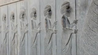 فرونشست زمین در زیر تخت جمشید کوروش بزرگ