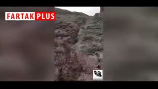 شکاف‌های ۱.۵ متری فرونشست در جوار نقش رستم