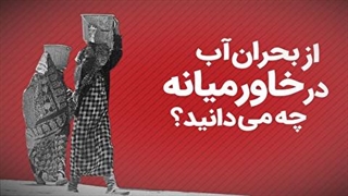 بحران آب در خاورمیانه