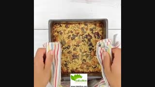 نحوه تهیه لقمه های انرژی زا - سبزی لاین