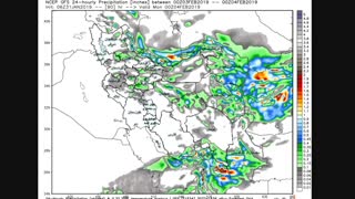 وضعیت جوی کشور طی روزهای 12 لغایت 17 بهمن 97