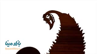 تندیس بته جقه میناکاری