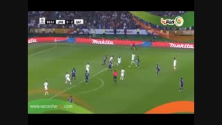 خلاصه بازی ژاپن 1 - قطر 3 (12-11-1397)