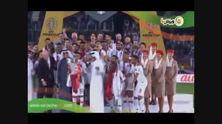 مراسم اهدای جام به قطر (12-11-1397)
