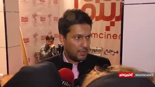 کل کل حامد بهداد با خبرنگاران در حاشیه جشنواره فیلم فجر