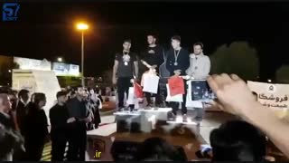 نتایج مسابقه پارکور بندر عباس بخش سرعت برای اعضام شدن به چین