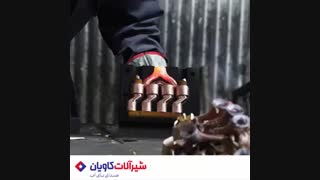 نحوه تولید شیرآلات بهداشتی در شیرآلات کاویان