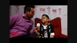 مصاحبه جالب و با مزه با بازیگر کودک قصر شیرین و سریال بچه مهندس