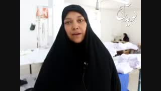 زهرا حجازی از اشتغالزایی زنان در روستای بازه حور می گوید