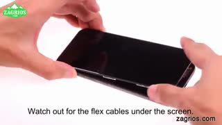 آموزش تعویض دوربین پشت موبایل iphone X - زاگریوس