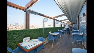 حقانی 09380039391 - پوشش متحرک روف گاردن - سایبان برقی پشت بام