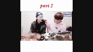 کنترل شوگا...فقط دست مامان جینه...(bts/jin/suga)