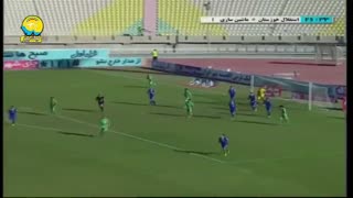 خلاصه دیدار استقلال خوزستان 0_1 ماشین سازی تبریز (هفتۀ شانزدهم لیگ برتر ایران)