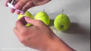 .سه میوه که از خود نیروی الکتریسیته بیرون می دهند.