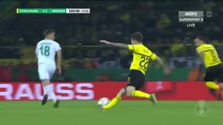 خلاصه دیدار دورتموند (2) 3_3 (4) وردربرمن (جام حذفی آلمان)