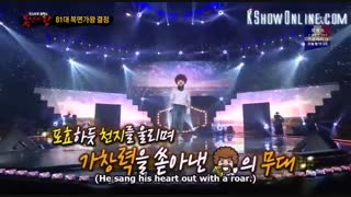 infinite-- woohyun king of mask singer 18,7,15 -p4  با زیرنویس آنلاین