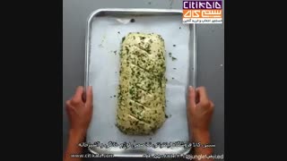 پیراشکی پپرونی و پنیر - آموزش آشپزی