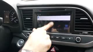 نصب دی وی دی فابریک اندروید هیوندای النترا 2017 - ماهان اسپرت