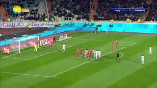 خلاصه دیدار پرسپولیس 2_0 پدیده (هفته 16 لیگ برتر ایران)