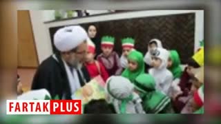 قصه خوانی دلنشین امام جمعه بیله‌سوار برای کودکان درباره زندگی حضرت زهرا (س)