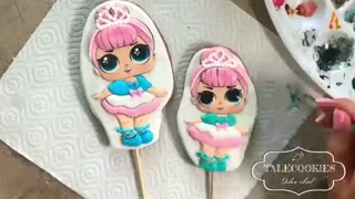 کوکی دختربچه رویال آیسینگ