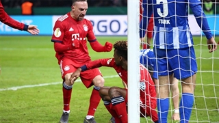 خلاصه دیدار هرتابرلین 2_3 بایرن مونیخ (مرحله یک‌هشتم نهایی جام حذفی آلمان)