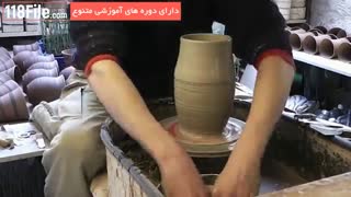 ساخت تخم مرغ سفالی برای سفره هفت سین