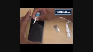 ترمیم شیشه شکسته