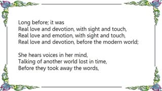 sight and touch-chris de burgh(lyrics)